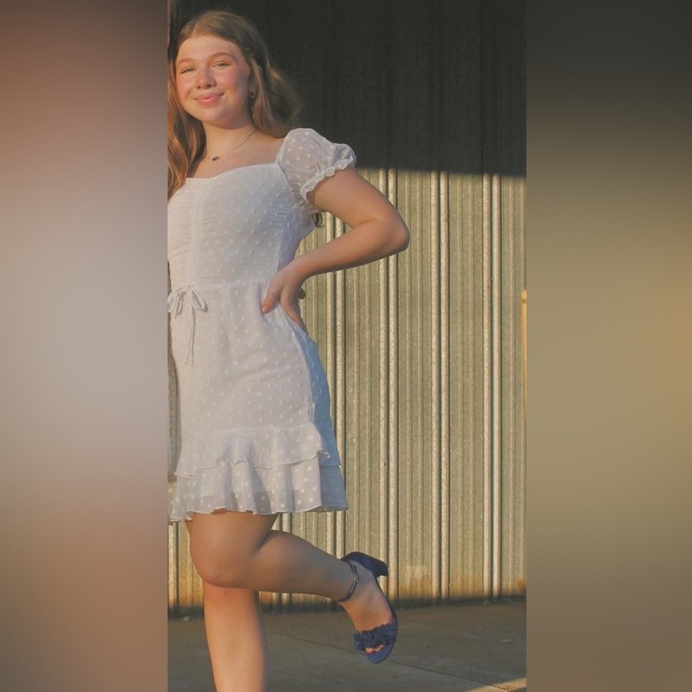 White Princess Polly Dress